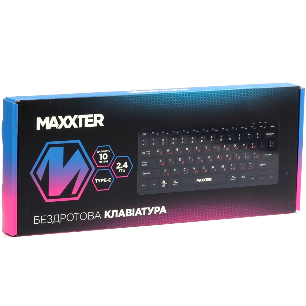 Клавиатура Maxxter KBW-C01B-UA фото №5