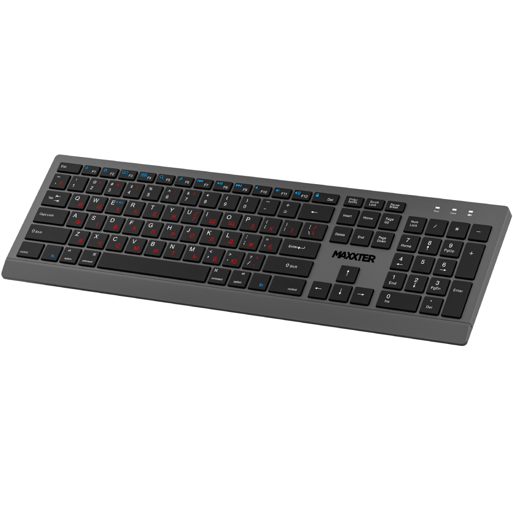 Клавиатура Maxxter KBW-01G-UA фото №2