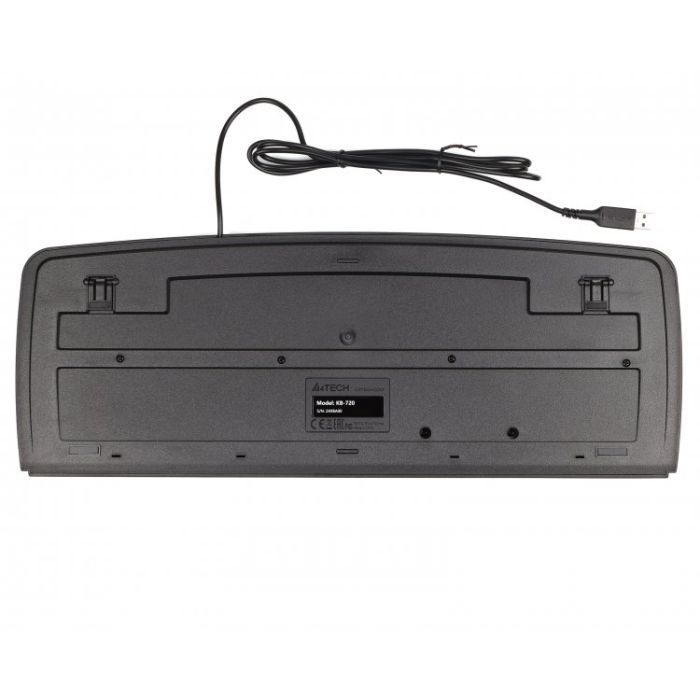 Клавиатура A4Tech KB-720 USB (Black) фото №4