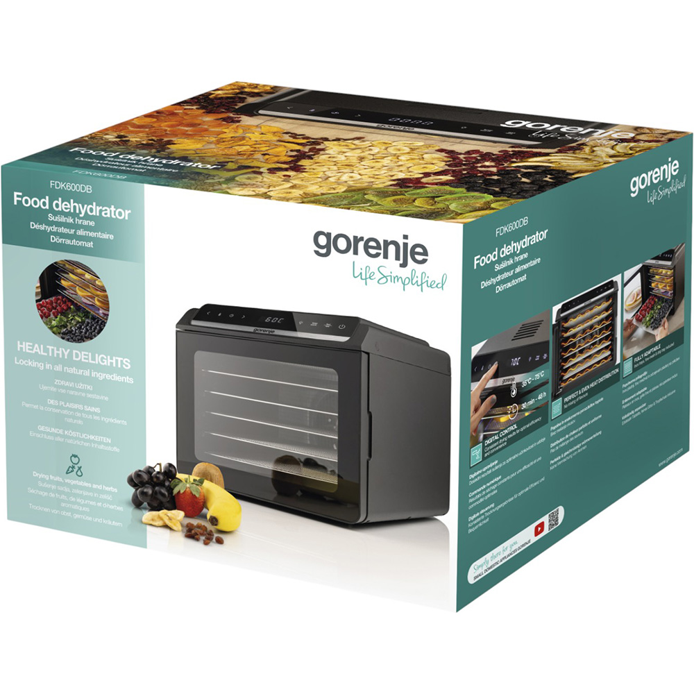 Сушка для фруктов Gorenje FDK600DB фото №13