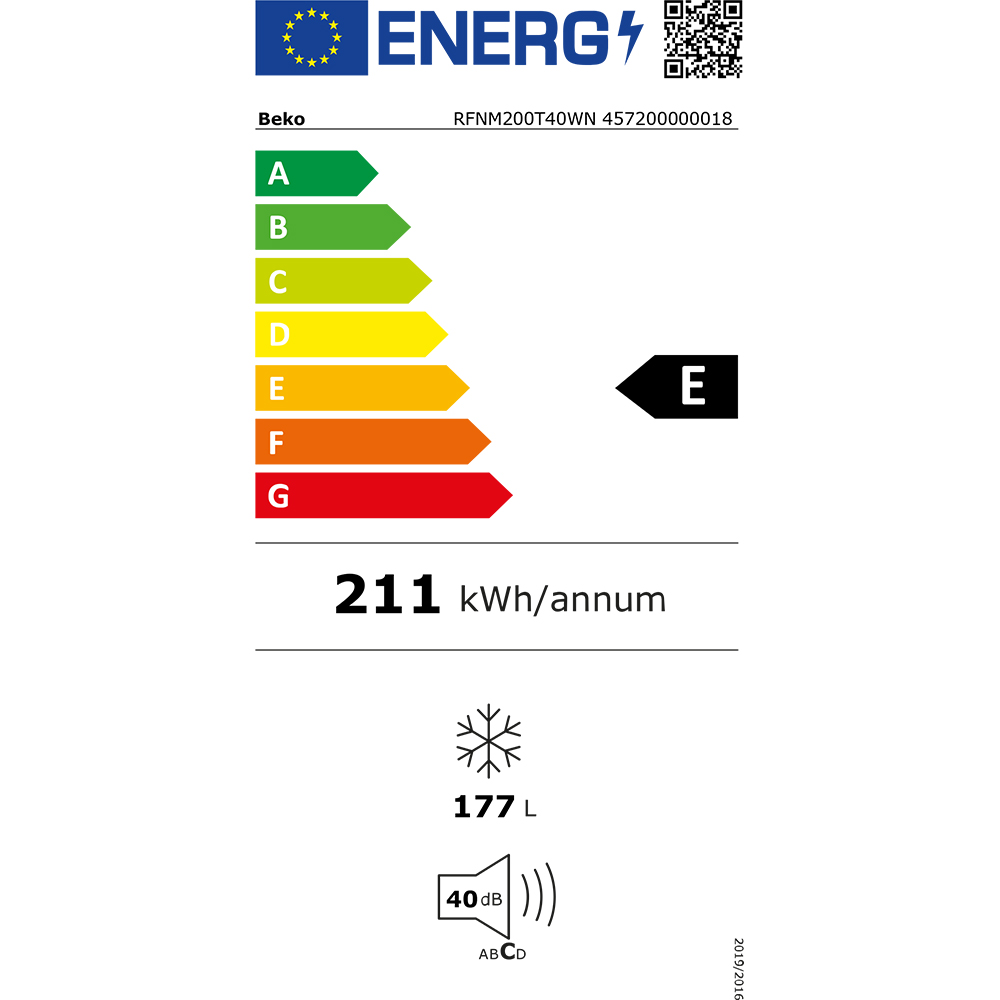 Морозильна камера Beko RFNM200T40SN фото №17