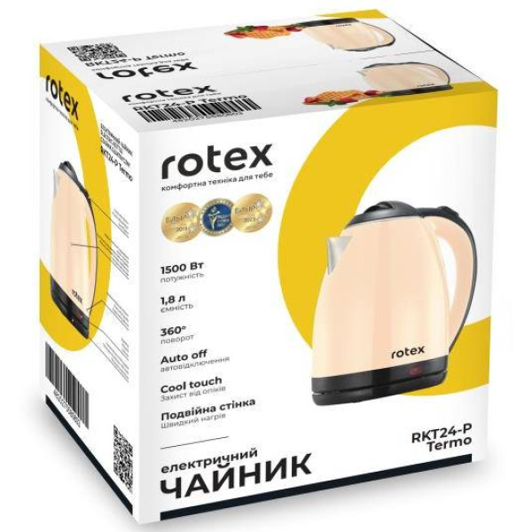 Электрический чайник Rotex RKT24-P Termo фото №7
