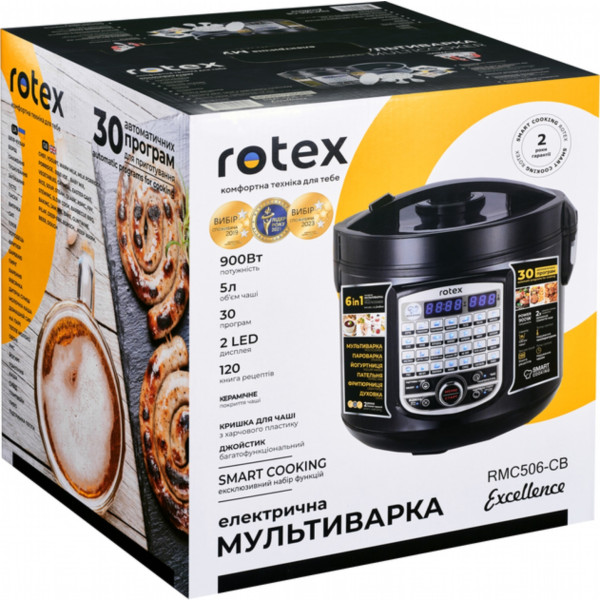 Мультиварка Rotex RMC506-CB Excellence фото №16
