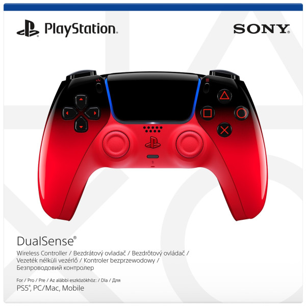 Геймпад Sony DualSense Bluetooth PS5 Techno Red фото №9