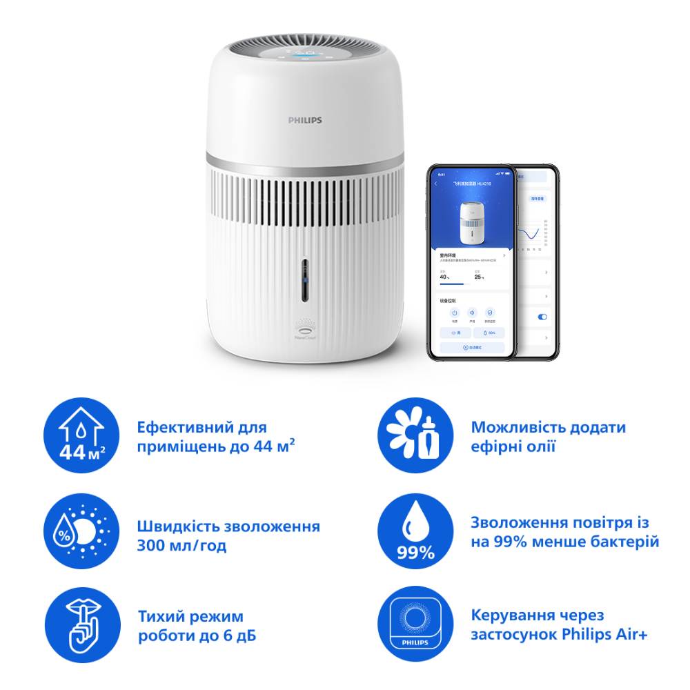 Зволожувач повітря Philips HU4210/04 фото №8