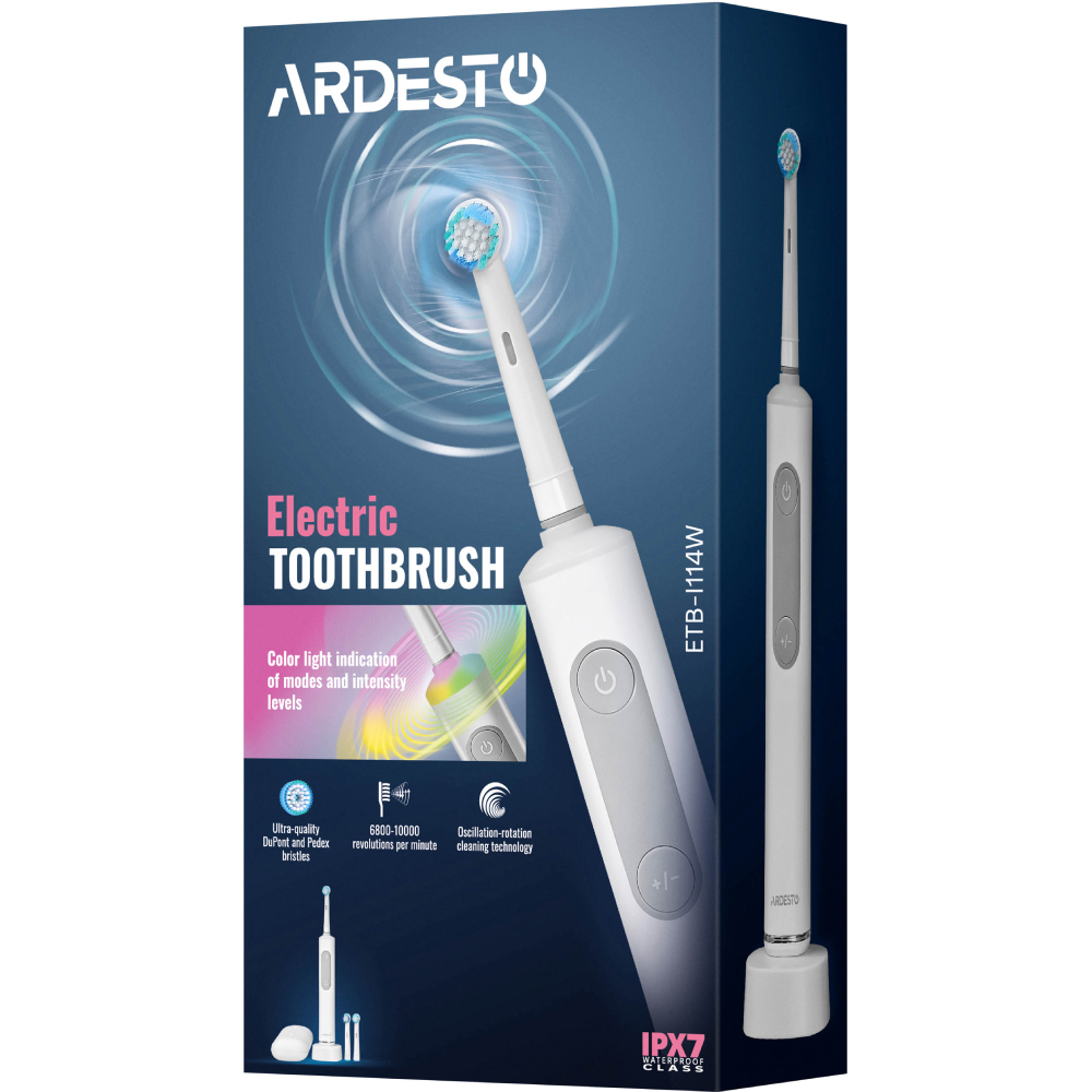 Зубная щетка Ardesto ETB-I114W фото №18