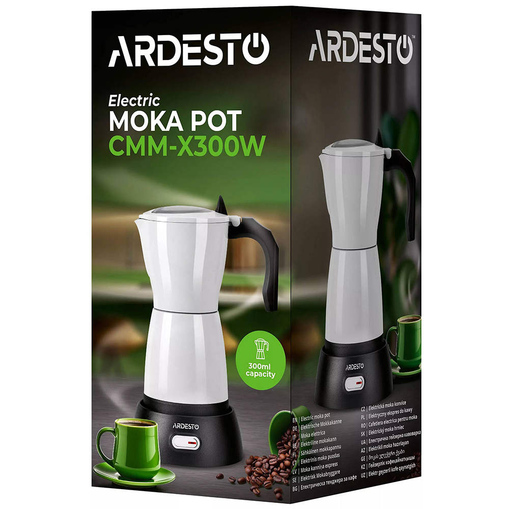 Кофеварка Ardesto CMM-X300W фото №8