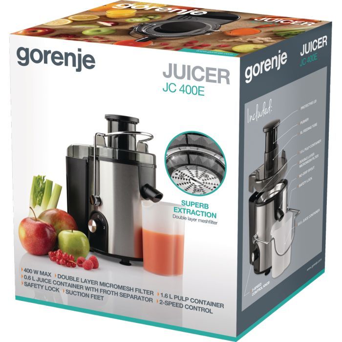 Соковыжималка Gorenje JC400BE фото №8