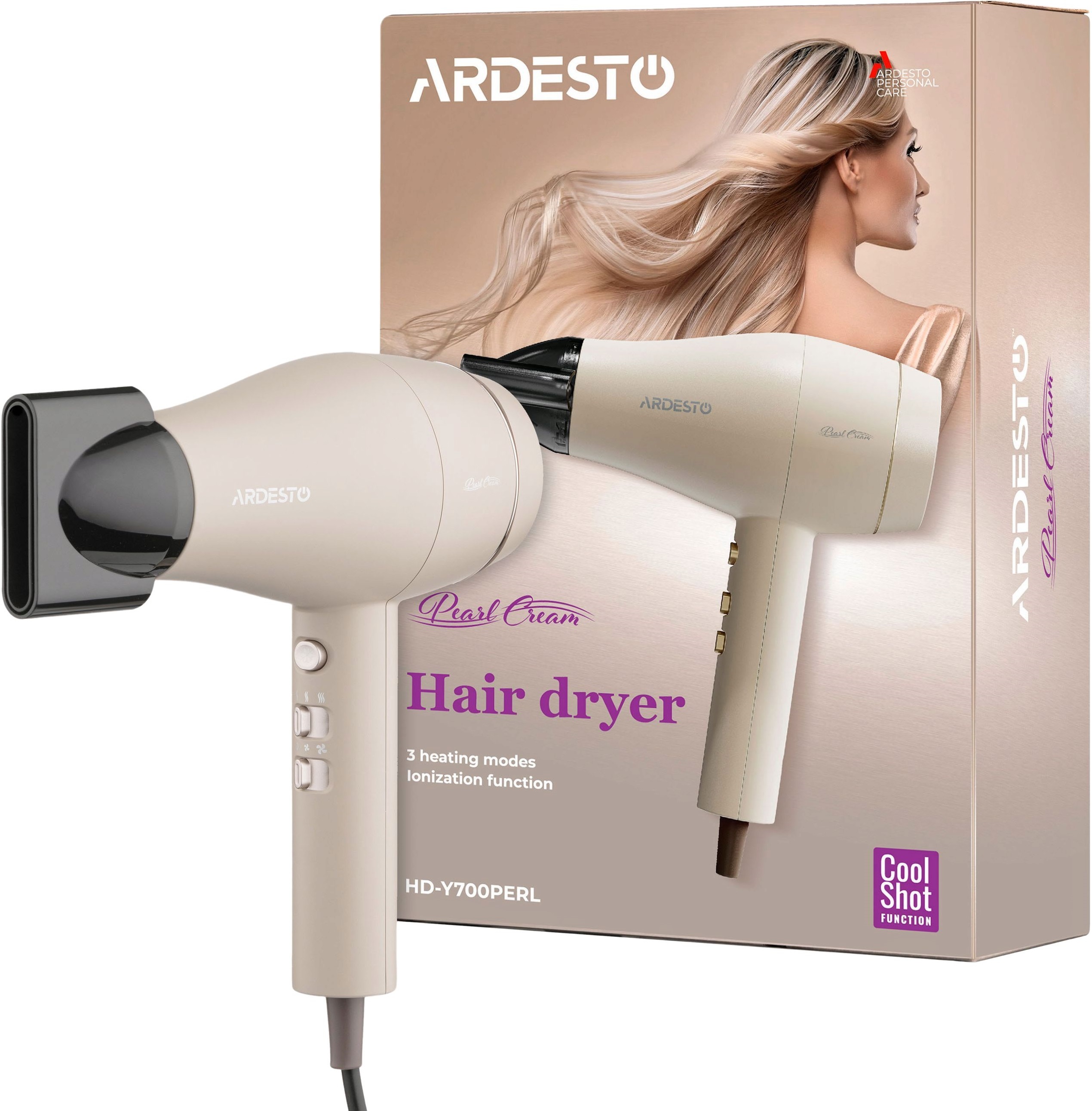 Фен Ardesto HD-Y700PERL фото №8