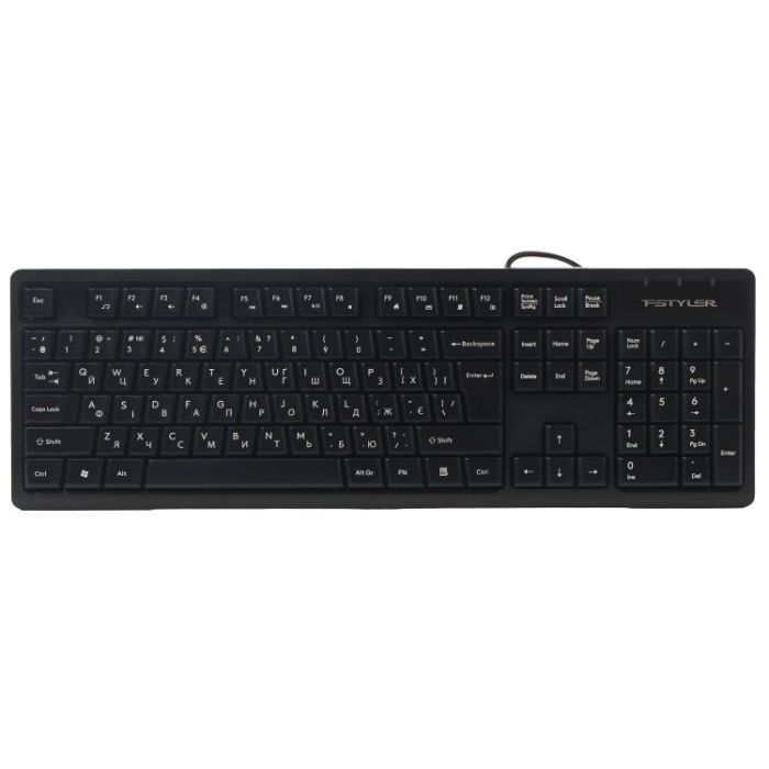 Клавиатура A4Tech FKS12 (Black)