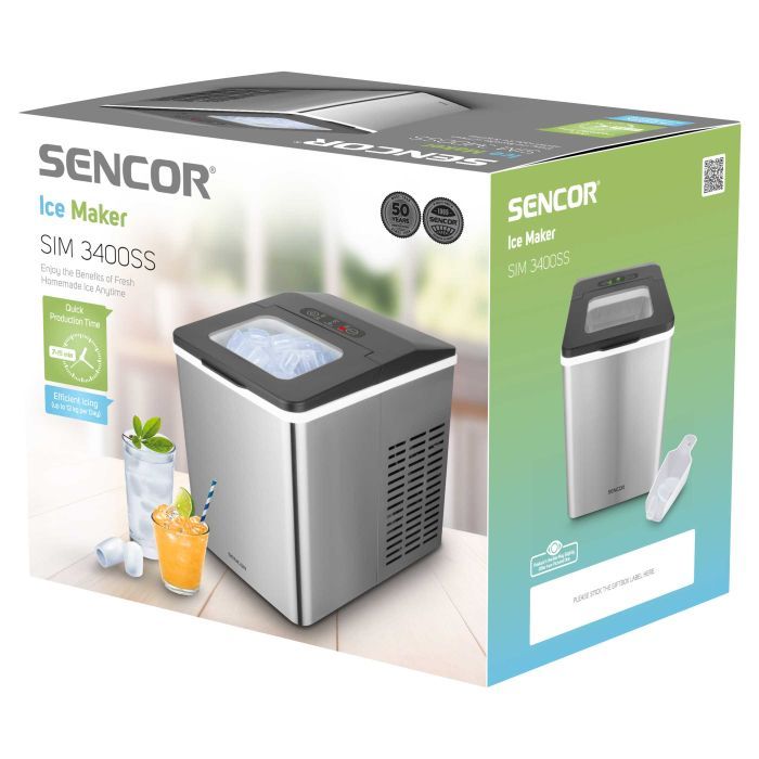 Льодогенератор Sencor SIM3400SS фото №9