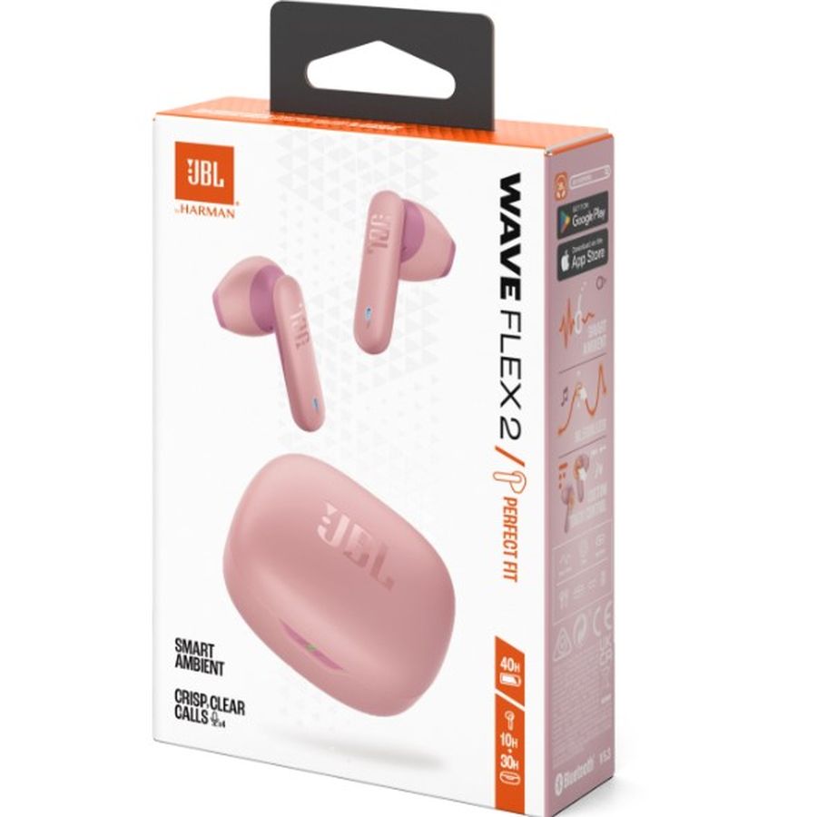 Навушники JBL Wave Flex 2 Pink (JBLWFLEX2PIK) фото №11