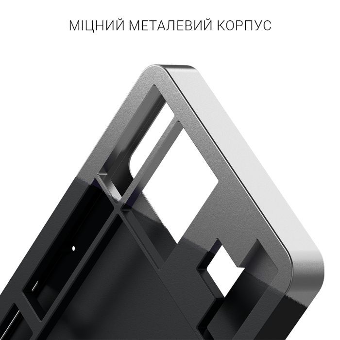 Клавиатура DARK PROJECT ALU87 Bushido ABS RGB Mech G3MS Moonstone Black/White (DPKB_BUSHIDO_87_ANSI_UA) фото №11
