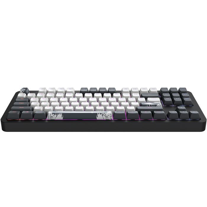Клавиатура DARK PROJECT ALU87 Bushido ABS RGB Mech G3MS Moonstone Black/White (DPKB_BUSHIDO_87_ANSI_UA) фото №4