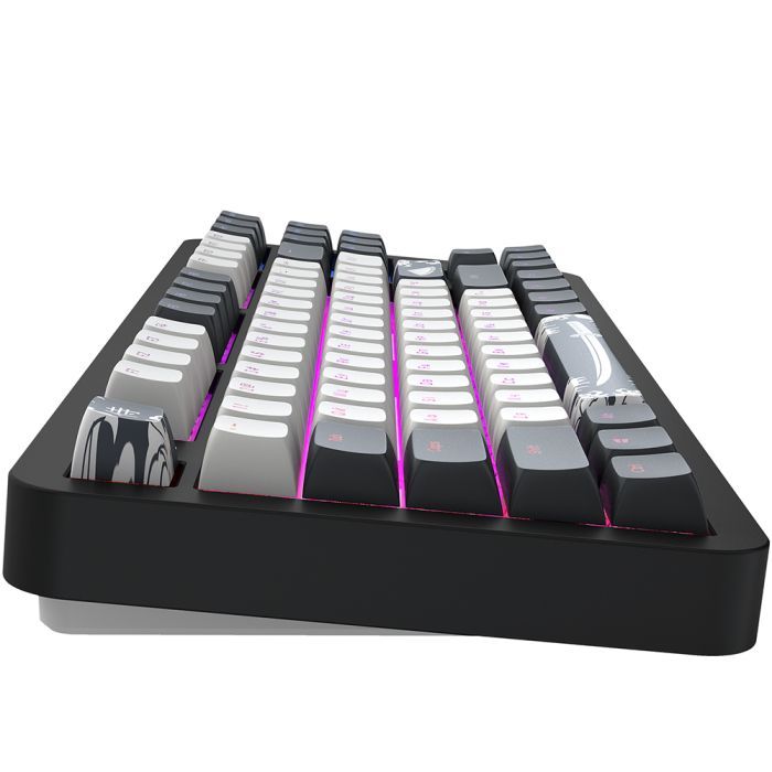 Клавиатура DARK PROJECT ALU87 Bushido ABS RGB Mech G3MS Moonstone Black/White (DPKB_BUSHIDO_87_ANSI_UA) фото №5