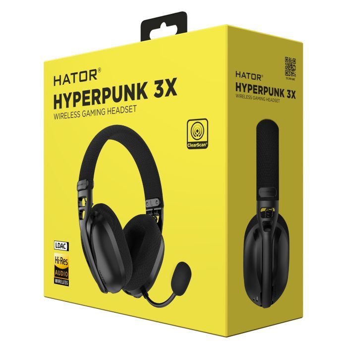 Наушники HATOR Hyperpunk 3X Wireless Black (ESH14) фото №6
