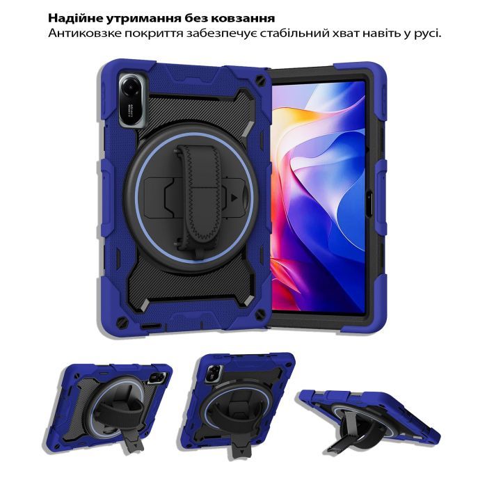 Чехол для планшета BeCover Horizontal handle Xiaomi Redmi Pad 2 11.0" Deep Blue (714567) фото №2