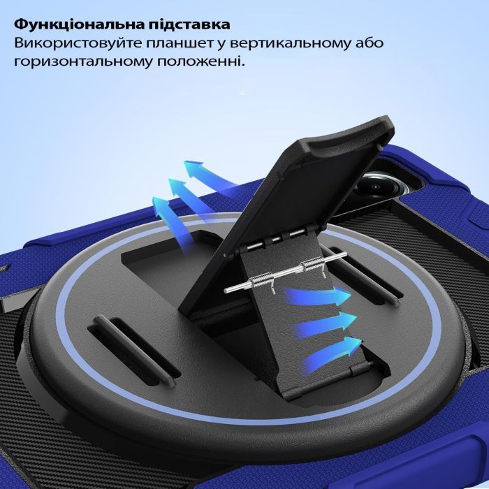 Чехол для планшета BeCover Horizontal handle Xiaomi Redmi Pad 2 11.0" Deep Blue (714567) фото №3