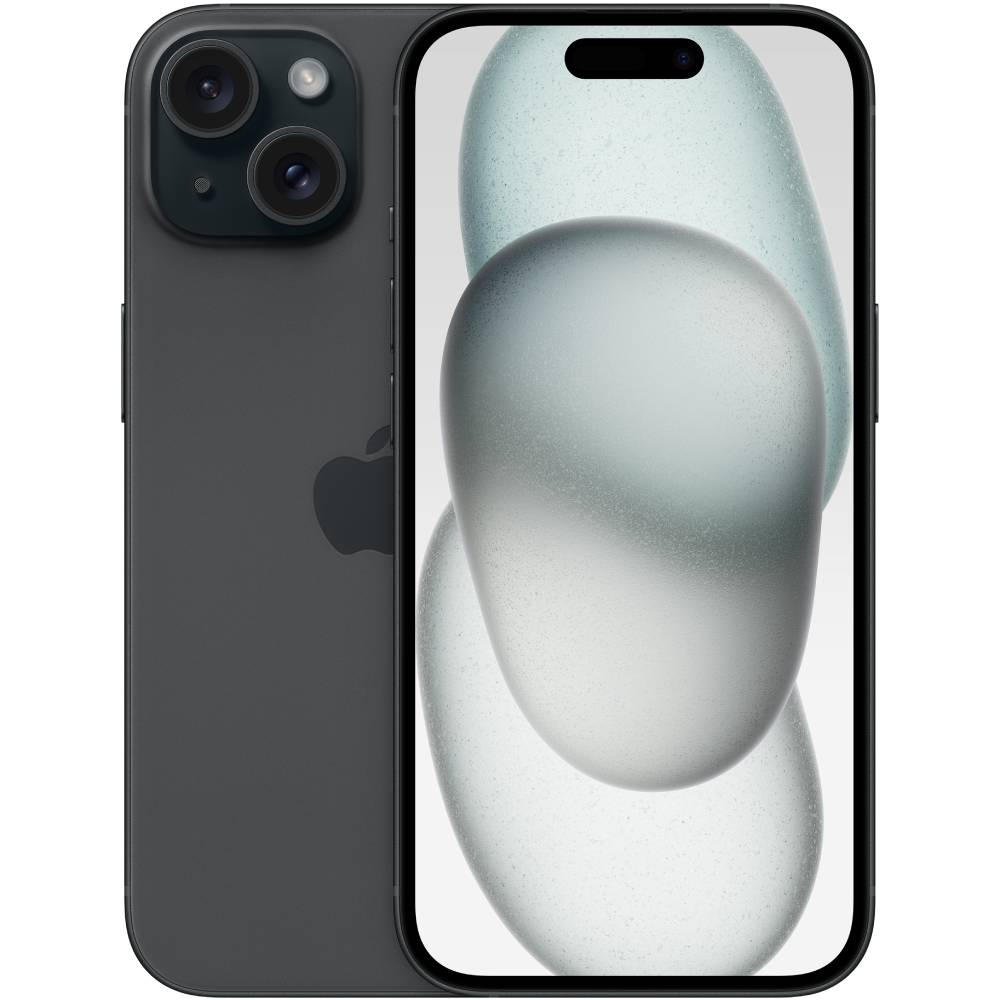 Смартфон Apple iPhone 15 128GB Black (Ref EKO Esim)