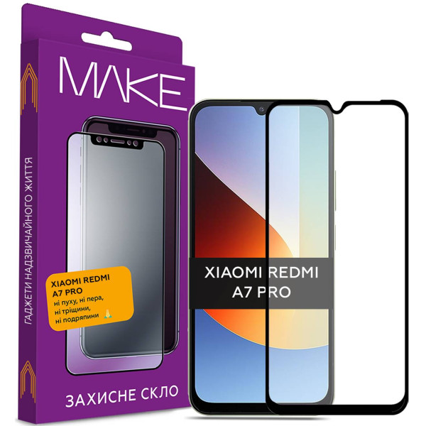 Захисне скло MAKE Xiaomi Redmi A7 Pro (MGF-XRA7P)