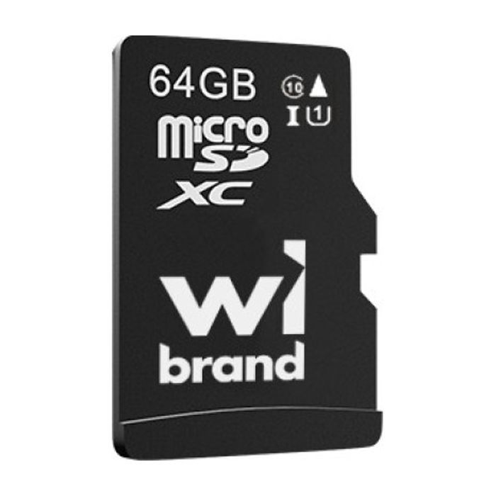 Уцінка * Карта пам'яті Wibrand microSDXC (UHS-1) 64Gb class 10 (WICDXU1/64GB)