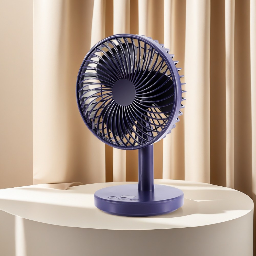 Вентилятор Jile Desktop small fan 01 Dark Blue фото №2