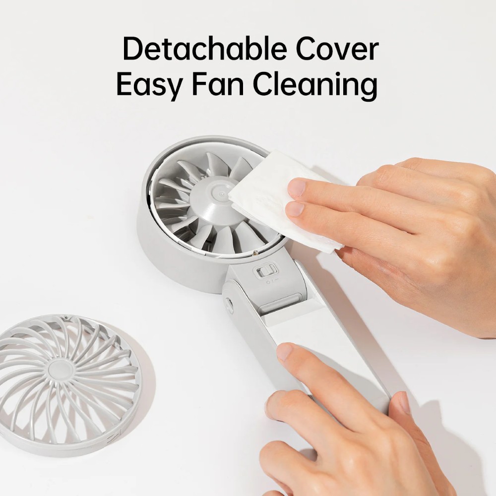Вентилятор Jisulife Handheld Fan 7 grey фото №5