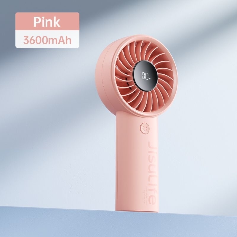 Вентилятор Jisulife Handheld Fan Life 4 (3600mAh) Pink фото №8