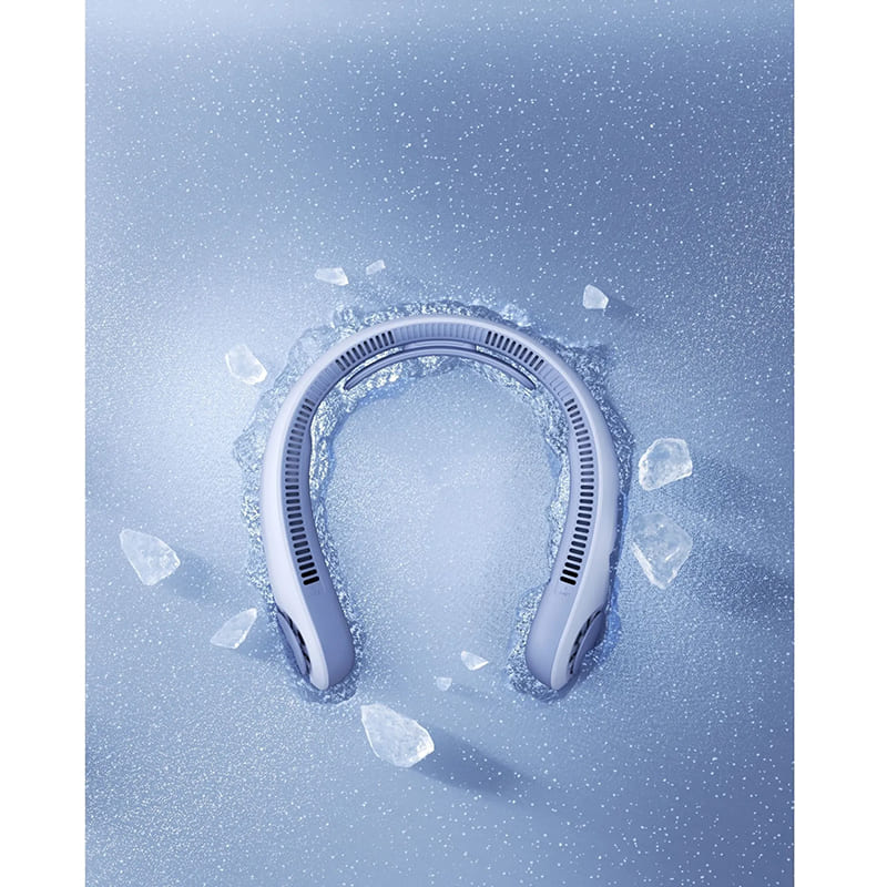 Вентилятор Jisulife Neck Fan Life4 blue фото №10