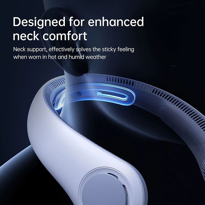 Вентилятор Jisulife Neck Fan Life4 blue фото №20