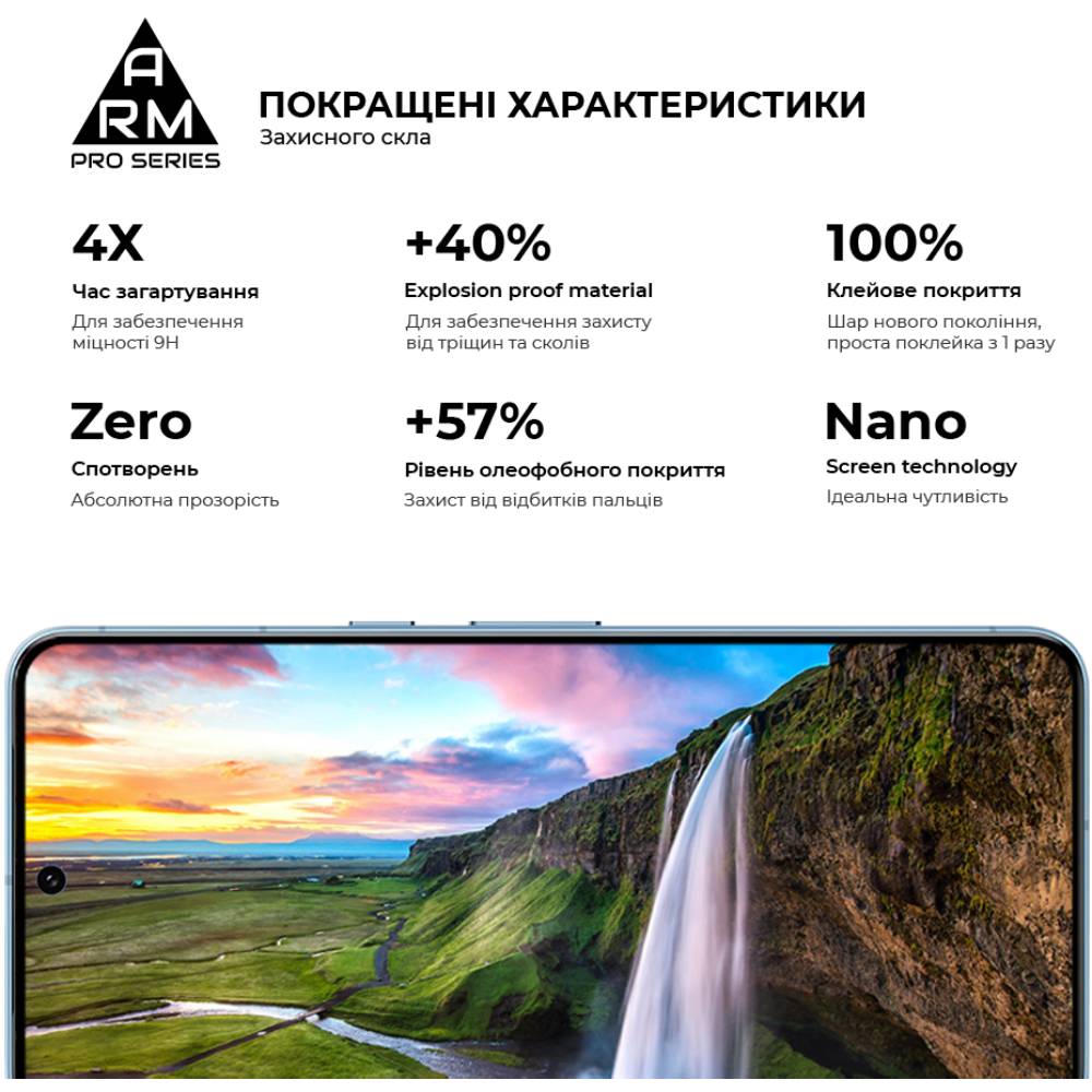 Защитное стекло Armorstandart Pro для Google Pixel 8 Pro (ARM72908) фото №4