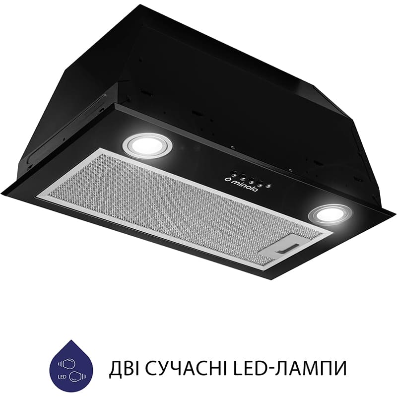 Вытяжка Minola HBI 5722 BL 1200 LED фото №3