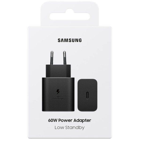 МЗП Samsung EP-T6010NBEGWW 60W Power Adapter (w/o cable) Black фото №5