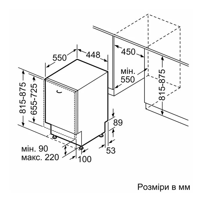 Посудомийна машина Bosch SPV4HMX14Q фото №12