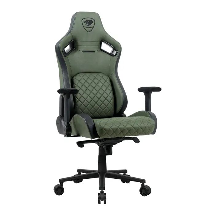 Геймерське крісло Cougar Defensor S Navy Blue F, зелений фото №2