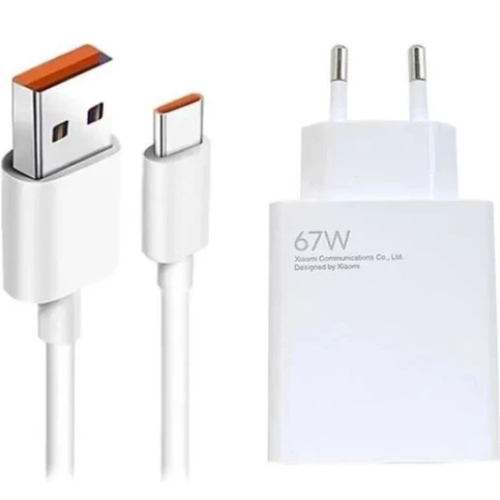 МЗП Xiaomi 67W HyperCharge Combo White Type-C cable (BHR9465EU)