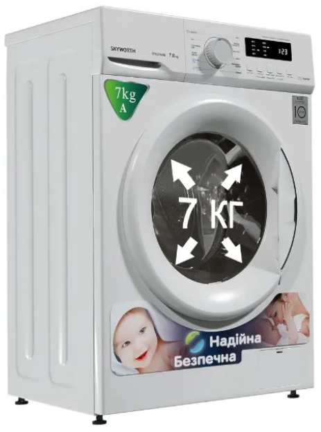 Пральна машина  Skyworth F70209WB фото №3