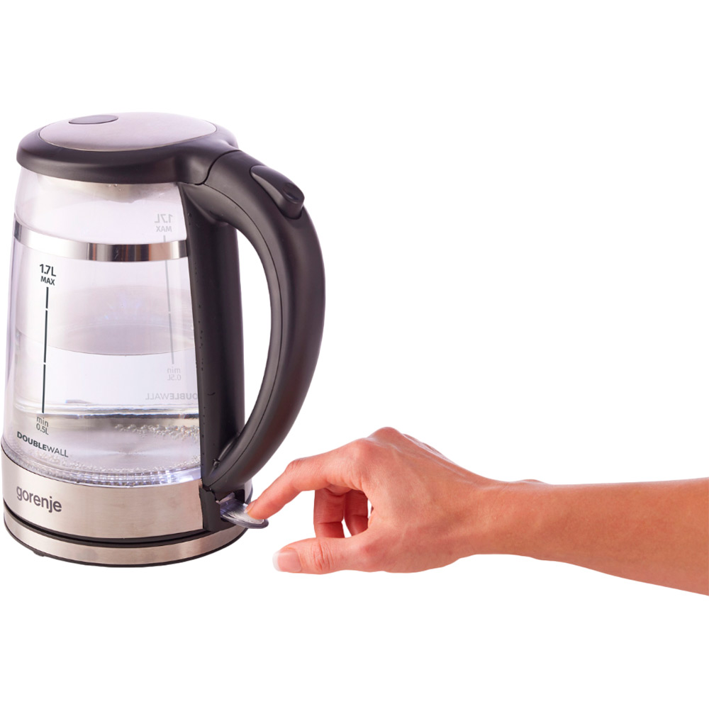 Электрический чайник Gorenje K17GDW фото №3