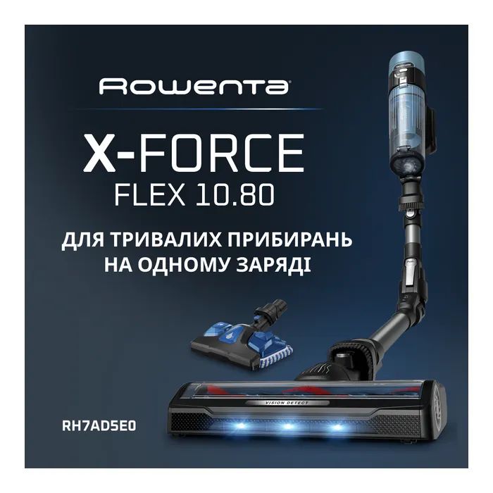 Пилосос акумуляторний Rowenta RH7AD5E0 фото №3