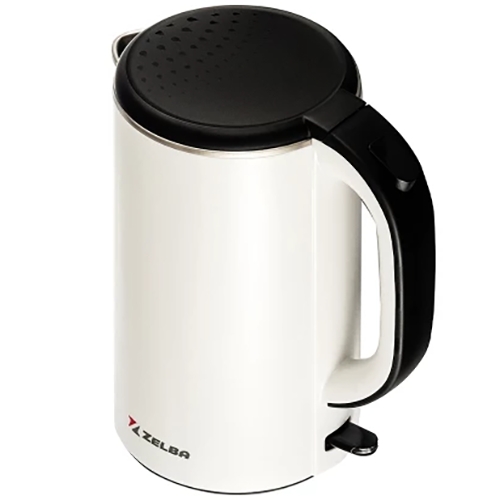 Уцінка * Електричний чайник ZELBA PK-181.54 White фото №4