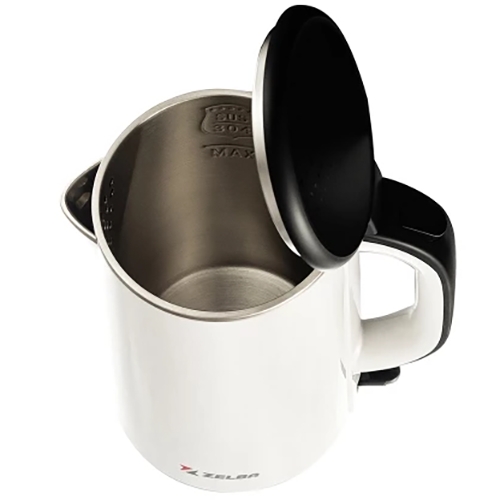 Уцінка * Електричний чайник ZELBA PK-181.54 White фото №7