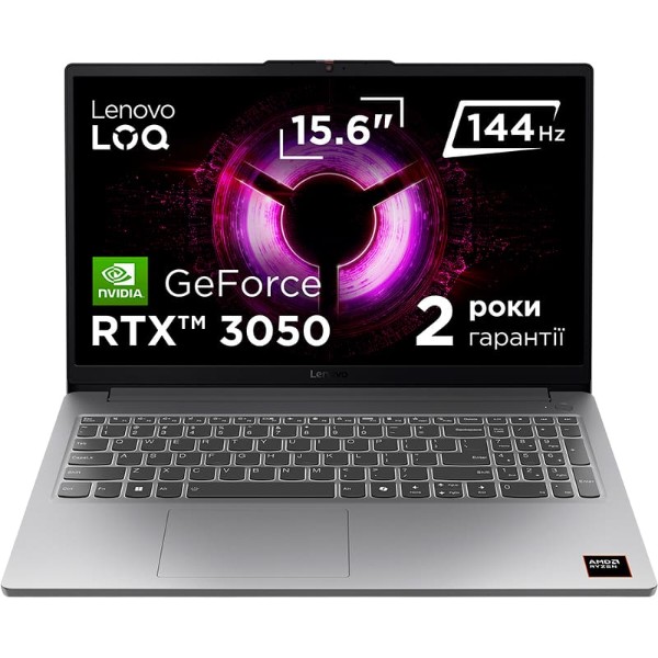Ноутбук Lenovo LOQ 15ARP10E (83S0007GRA) Luna Grey