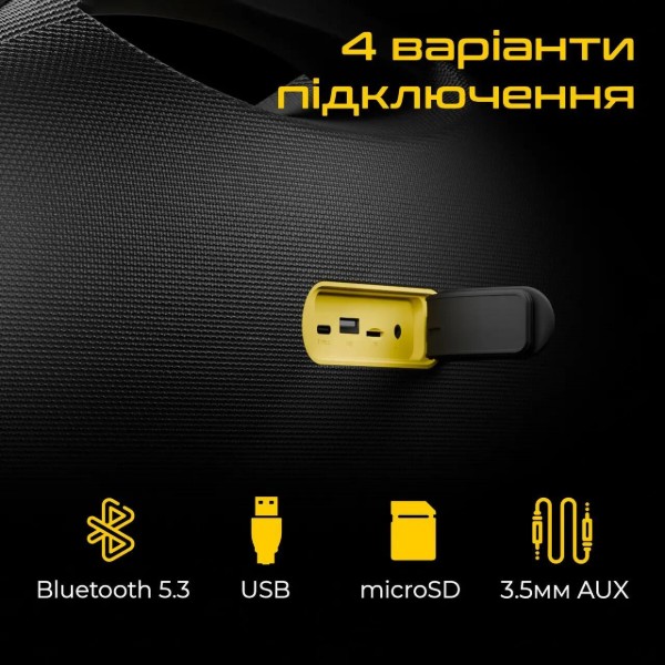 Портативна колонка HiFuture boombeat.black фото №6