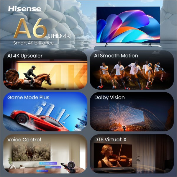 Телевізор Hisense 55A6S фото №10