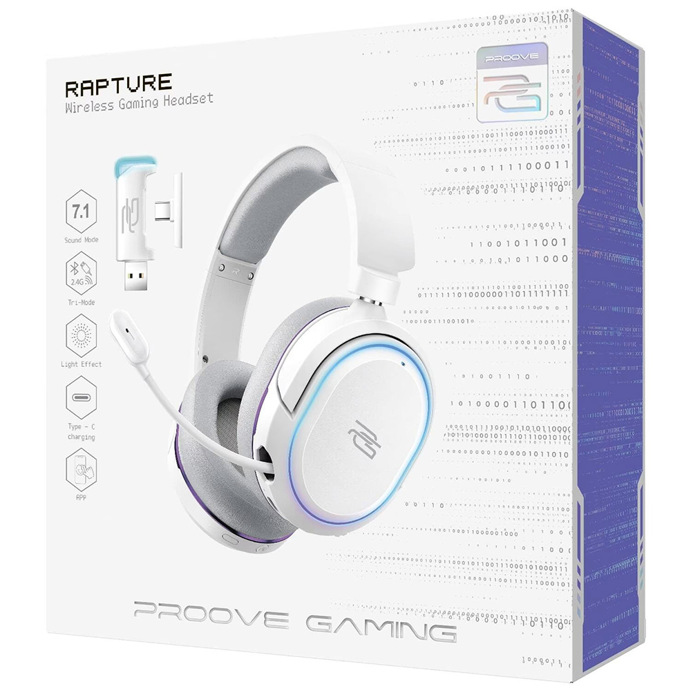 Наушники Proove Gaming Rapture (APP) (white) фото №11