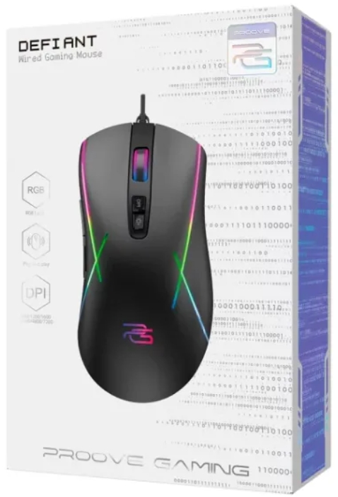 Комп'ютерна миша Proove Gaming Defiant (black) фото №6