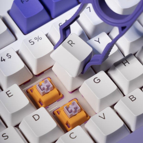 Клавиатура Proove Gaming Coupe (Ukraine Layout) (white/purple) фото №12