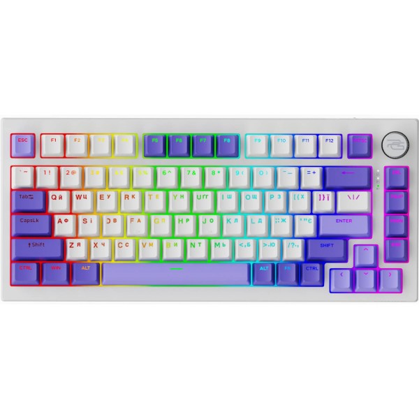 Клавиатура Proove Gaming Coupe (Ukraine Layout) (white/purple)