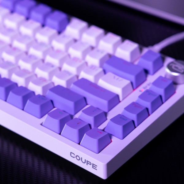 Клавиатура Proove Gaming Coupe (Ukraine Layout) (white/purple) фото №4
