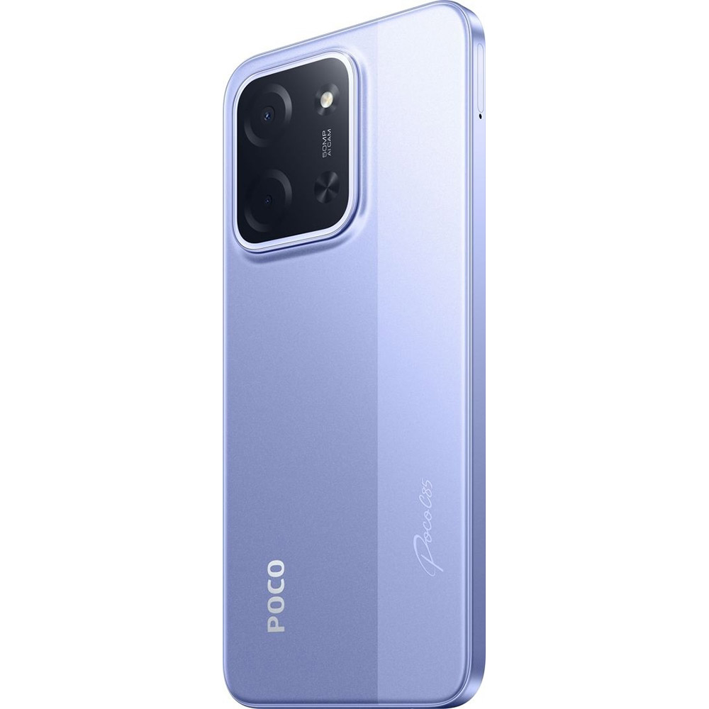 Смартфон Poco C85 6/128GB Purple Int фото №6